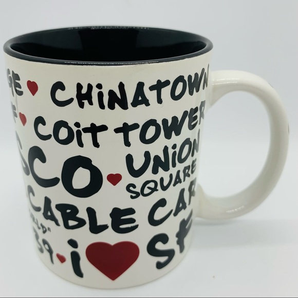 San Francisco Coffee Mugs. Lot of 2 - Picture 5 of 7